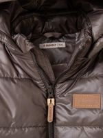 Жилет со съемным капюшоном "Шоколад"