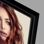 ZEP VK687B 15x20 Silvia Black металл, черная,ф/рамка