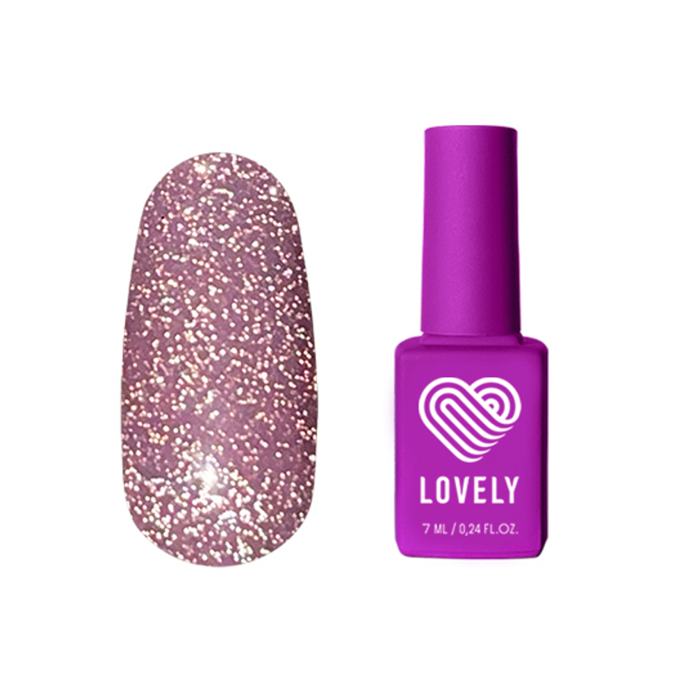 Гель-лак Lovely, коллекция Diamond Nude 03, 7 ml