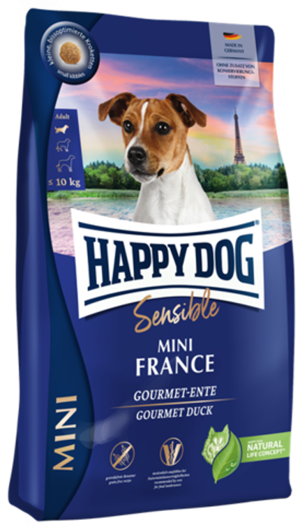 Happy Dog Sensible Mini France (утка, картофель)