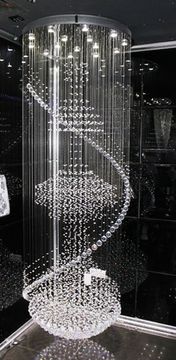 cristal  cascade chandelier  11-04  by Cristallino