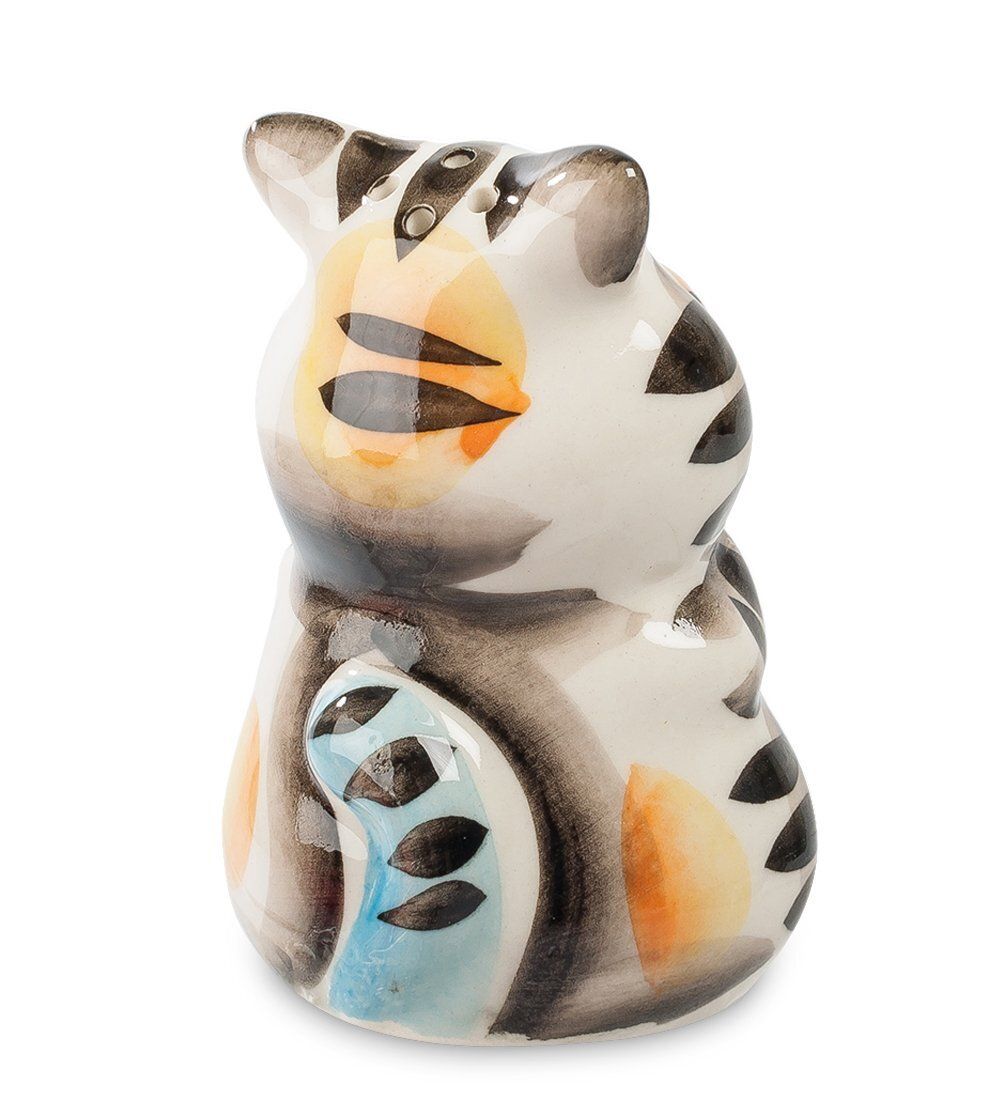 ГЛ- 184 Фигурка «Кот-Мойша» цв.(Гжельский фарфор)