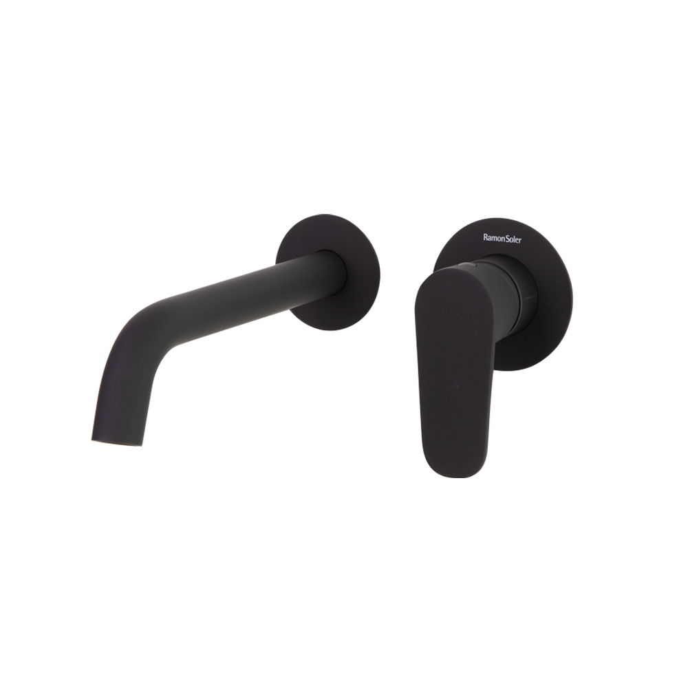 Встраиваемый смеситель для раковины ALEXIA 362101NM чёрный