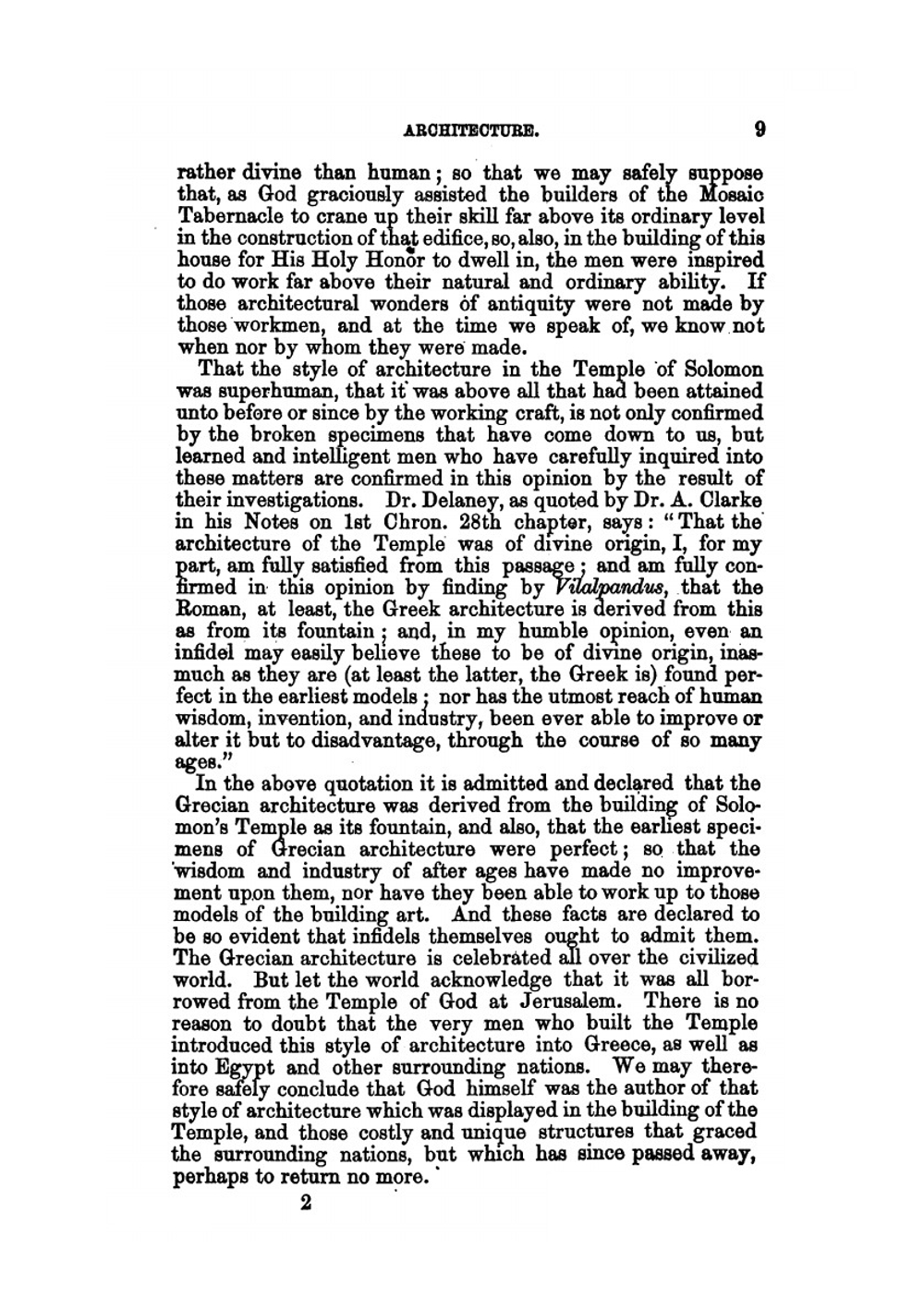 The Temple of Solomon | Orceneth Fisher