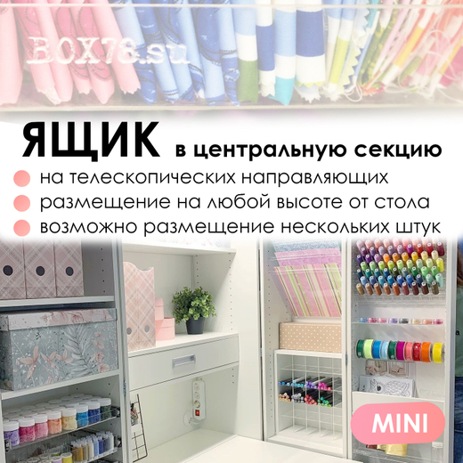 Ящик ЦС W960 ST7 Белый классический MINI