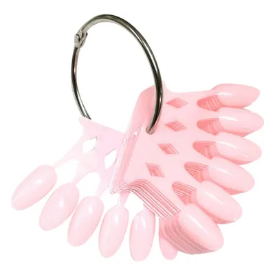 Ногти-планшет 1-6 розовые (упаковка 60шт) КОРОНА