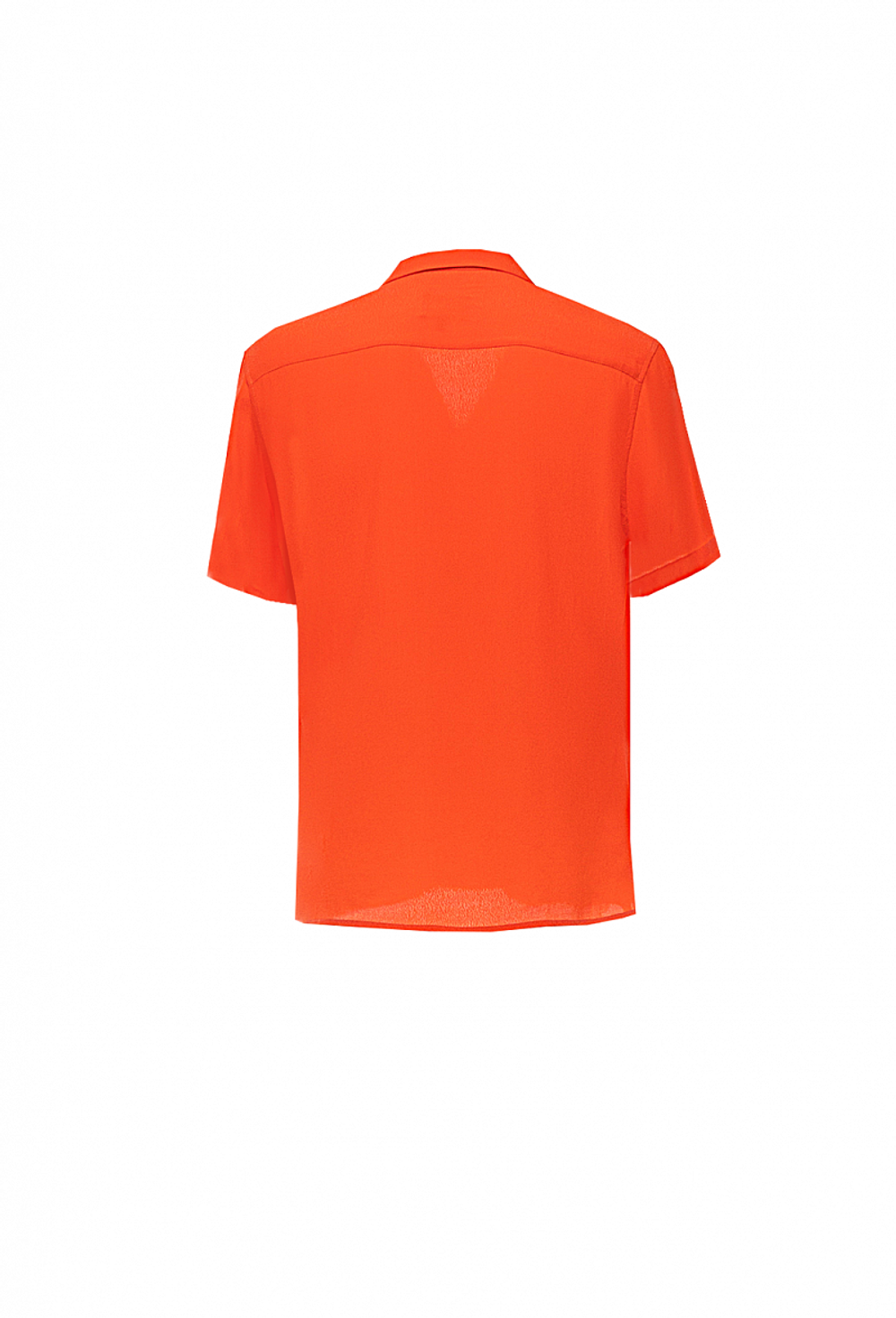 Рубашка с коротким рукавом оранжевая 02-04-23 SS men