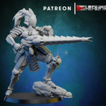 Drukhari Kabalite Warriors Воин Кабала №3 миниатюра для dnd, днд, pathfinder, фентези, Настольная игра, НРИ, Варгейм, РПГ