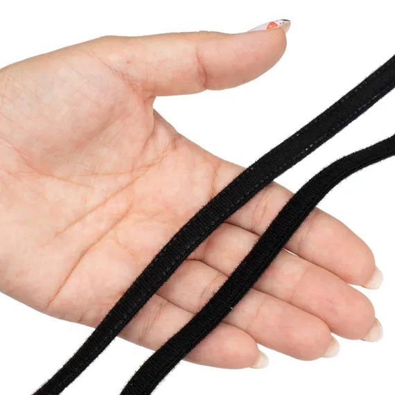 Лента тоннельная двухшовная черная, 50 метров