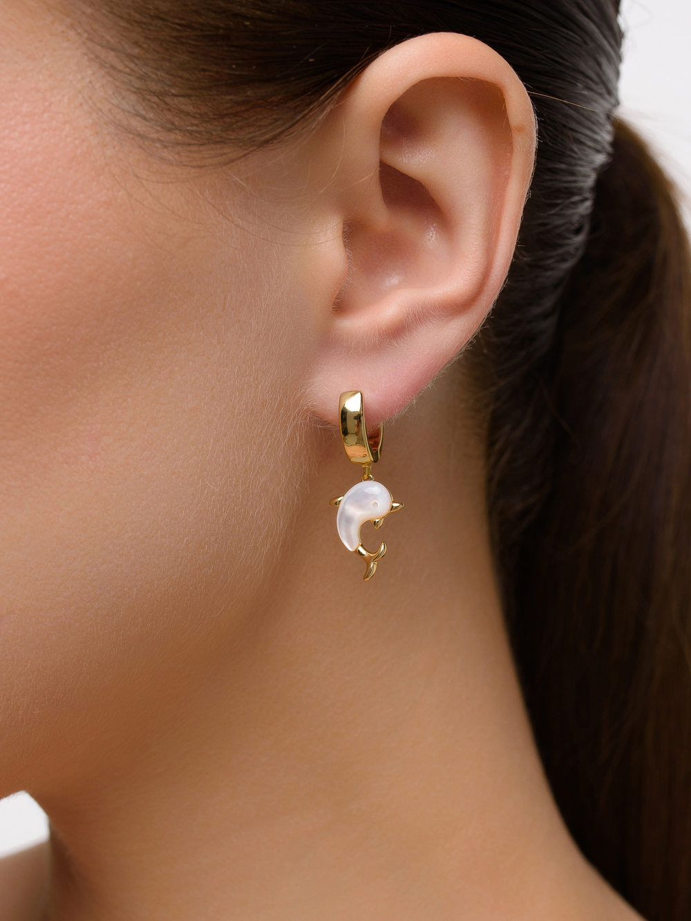 Серьги "Dolphin" Gold