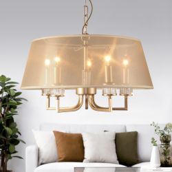 Люстра Rivoli Elinor 2083-310 5 х Е14 40 Вт классика | Rivoli