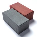 Брусчатка Кирпичик 6 (красная), вибропрессование (МДМ)
