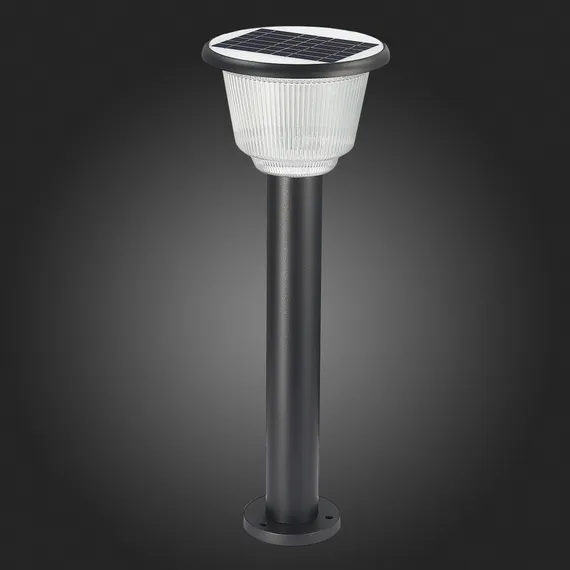 SL9502.405.01 Светильник уличный наземный ST-Luce Черный/Черный, Прозрачный LED 1*2W 3000-6000K SOLARIS