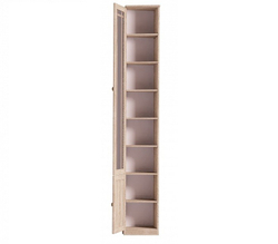 Шкаф книжный Sherlock 34 левый, дуб сонома