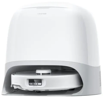 Робот-пылесос Roborock Qrevo CurvС White, со станцией самоочистки