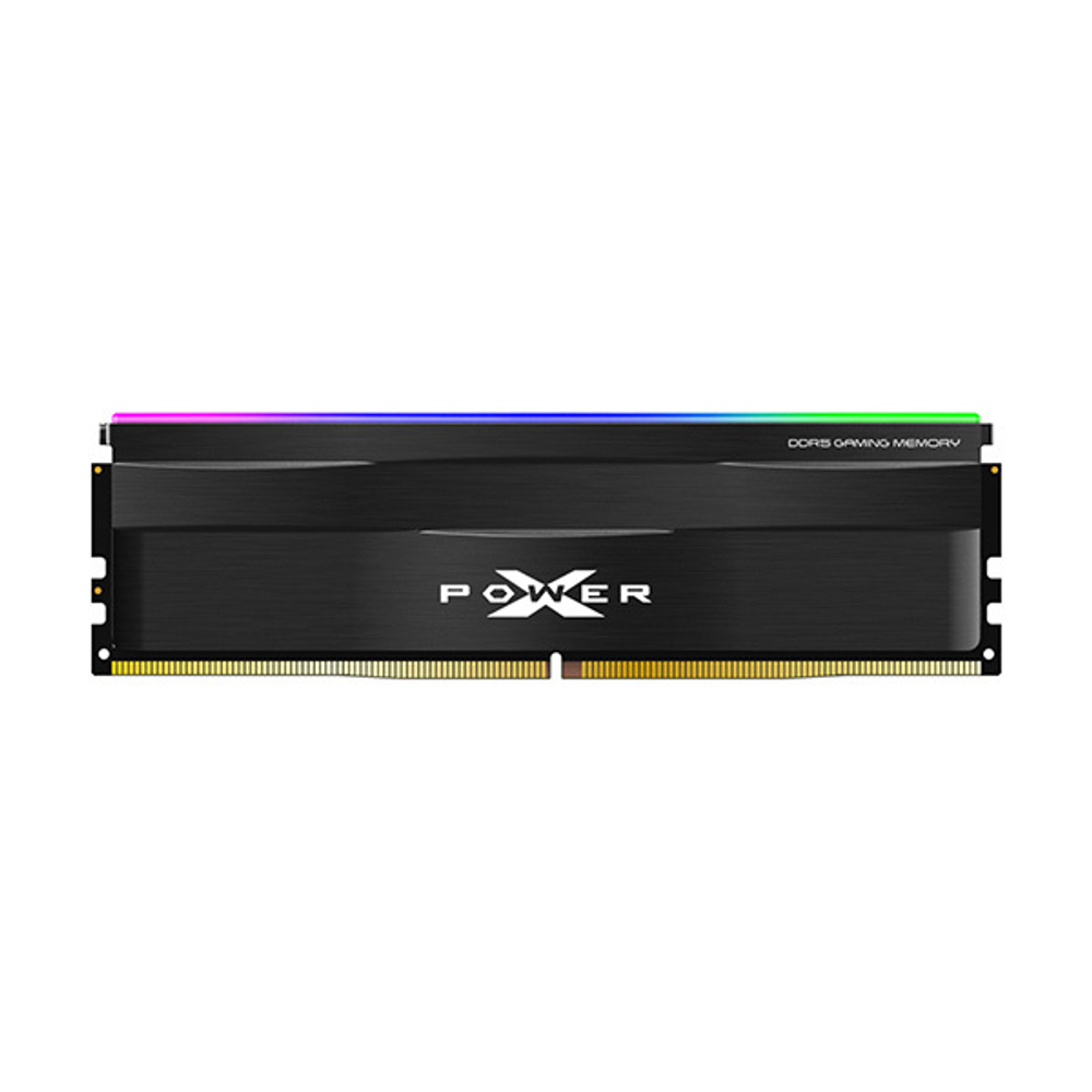 Оперативная память Silicon Power 64GB 5600МГц XPOWER Zenith RGB DDR5 CL40 DIMM (KIT of 2) 2Gx8 DR Black