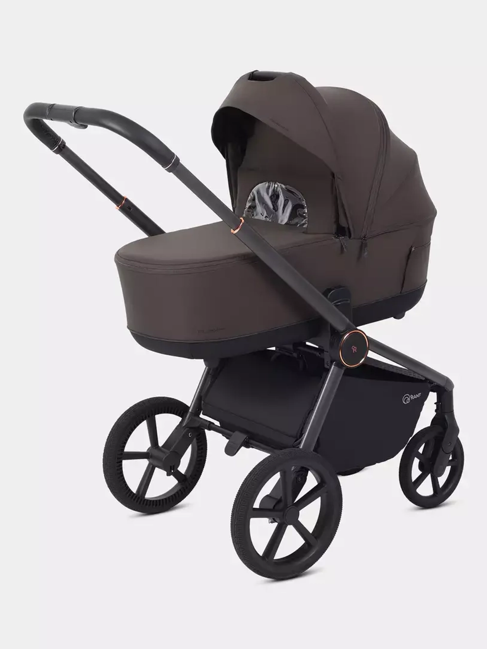Коляска 2 в 1 Rant Flex Soft Therm Shine brown