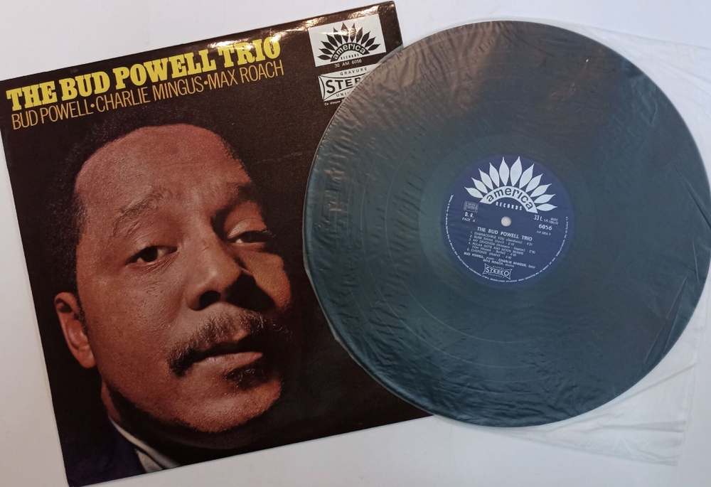 Винтажная виниловая пластинка LP The Bud Powell Trio The Bud Powell Trio (France 1970)