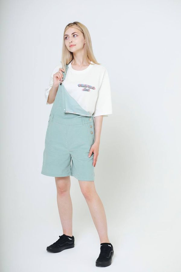 Комбинезон-шорты WNL Вельветовый Mint - фото 5