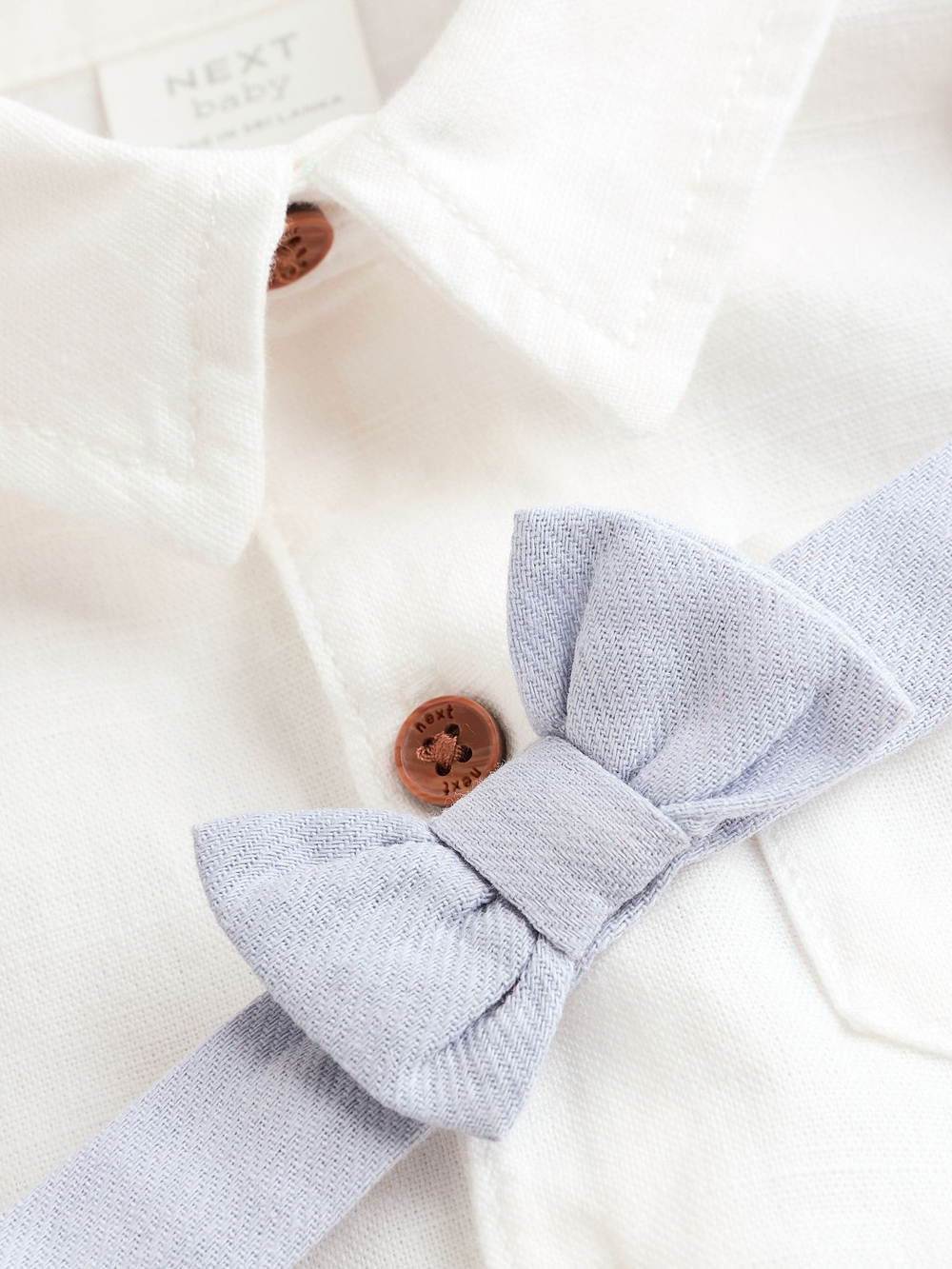 Комбинезон и боди в комплекте для малышей Next E47-905, Белый, Голубой