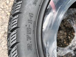 Покрышка 2.75-14 рисунок "колосок"