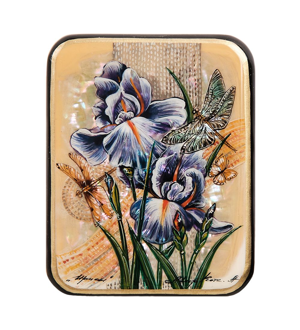 ШК-55/165-B Шкатулка «Ирисы»