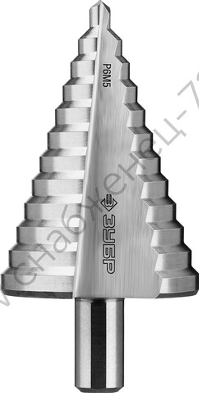 Сверло ступенчатое, 6-52мм, 12 ступеней, ЗУБР, серия Профессионал