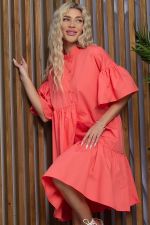 Платье Урания (коралловое) П13343-36М LT Collection
