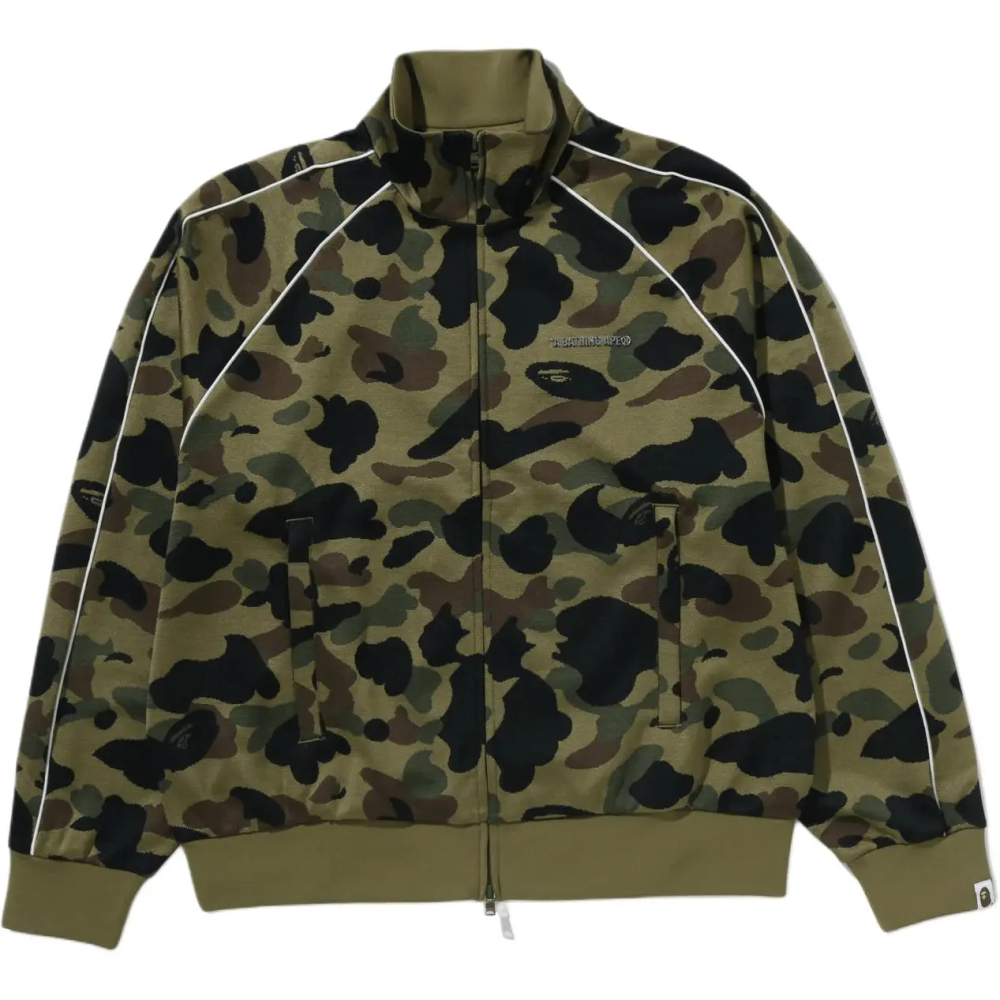 A Bathing Ape Bathing Ape Jackets Moderate Polyester Raglan Sleeve Zip Closure 1m30 115 314
