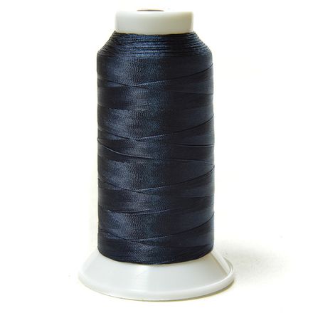 Нитки швейные капрон Russia 50к(60) 1000м, темно-синий [242]