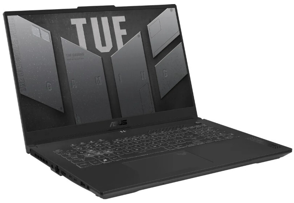 Ноутбук  ASUS TUF F17 FX707VUR-HX225 17.3 ", Core i5, 16 Гб RAM, 512 Гб SSD, GeForce RTX 4050, Серый