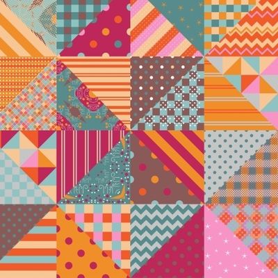 Радостный пэчворк