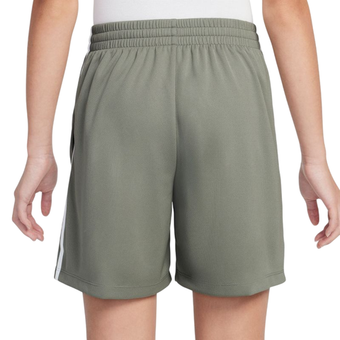 Шорты для мальчика теннисные Nike Boys Dri-FIT Multi - light army/white