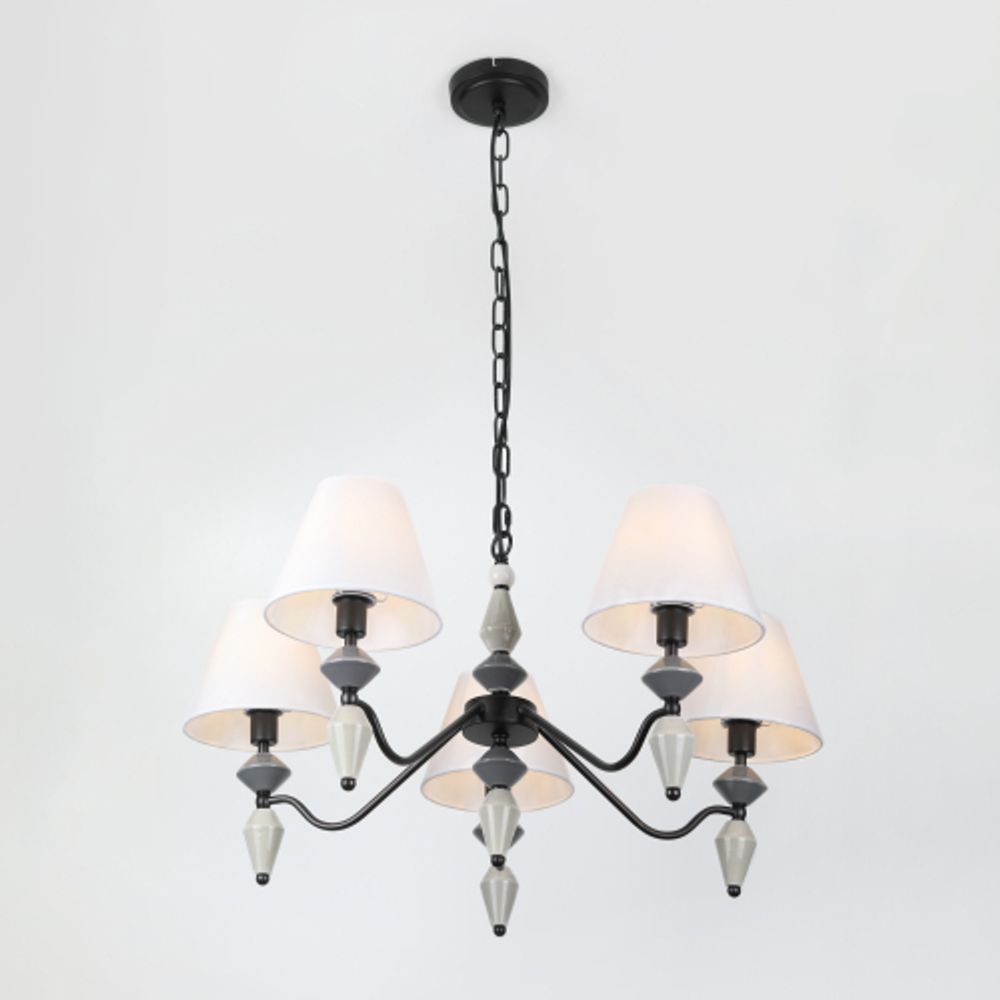 Люстра Rivoli   2096-305 5 х Е14 40 Вт классика