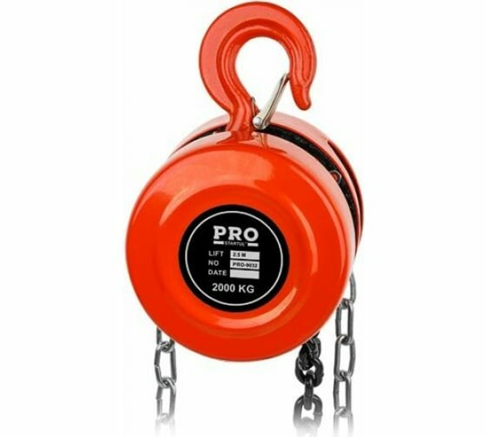 Таль ручная цепная 2т, 2,5м PRO STARTUL (PRO-9032)