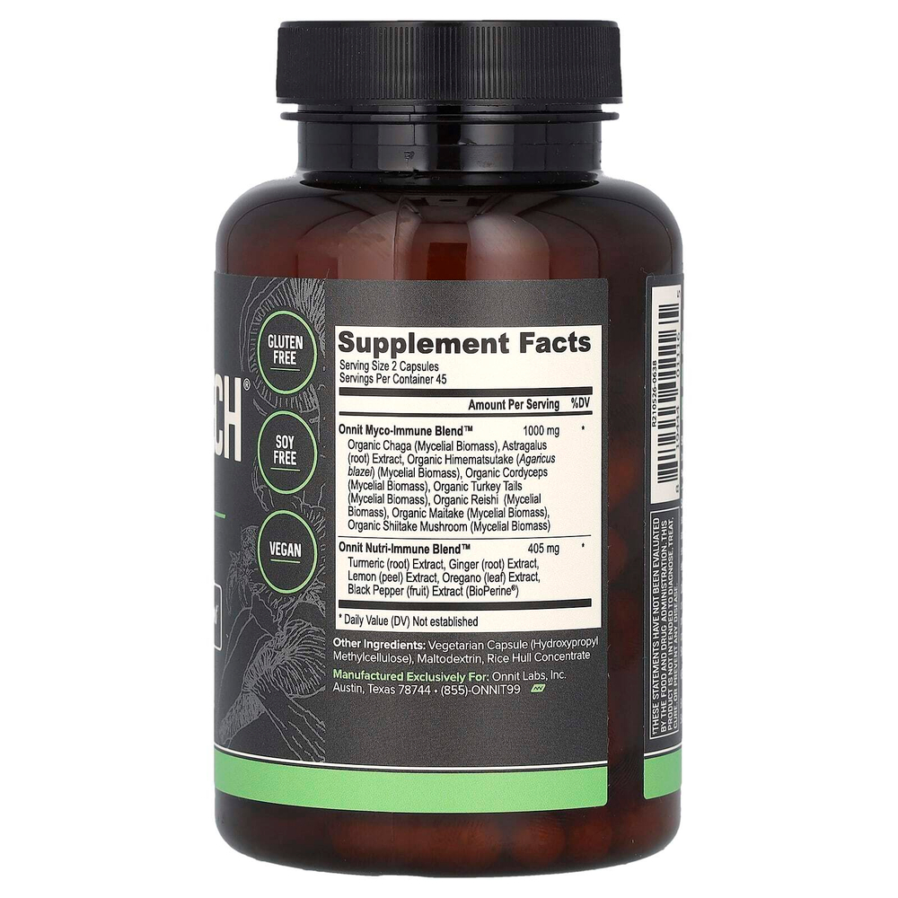 Onnit, Shroom Tech Immune, 90 капсул