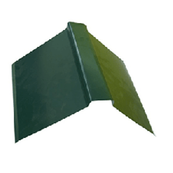 Конек фигурный  RAL 6005 2 м  зеленый