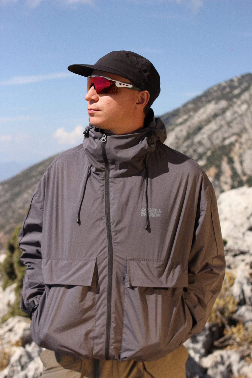 Куртка Called a Garment 5-Winds дымчатая серая