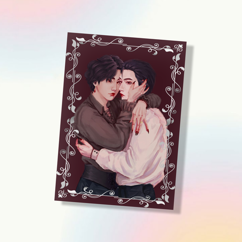 Арт принт / lynx / STRAY KIDS / Минсоны #2