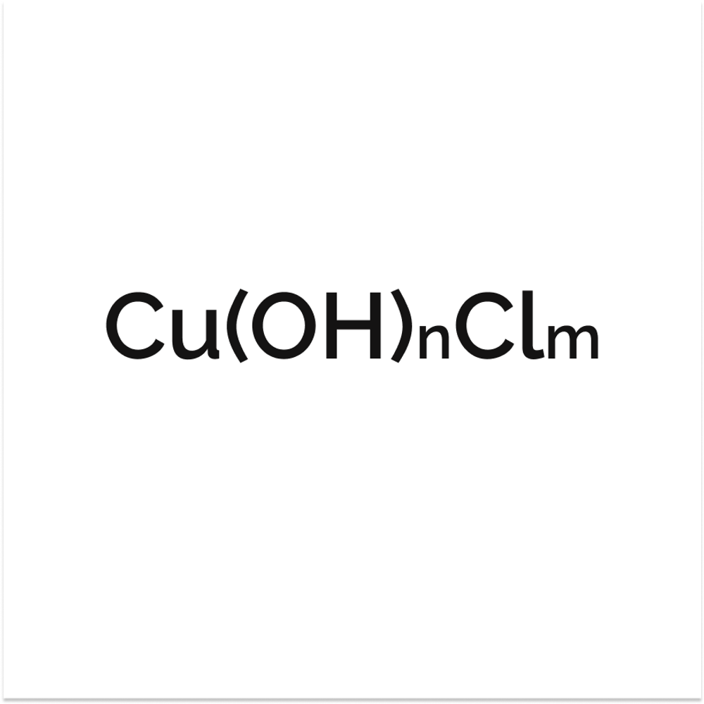 медь (I) хлористая (оксихлорид) формула
