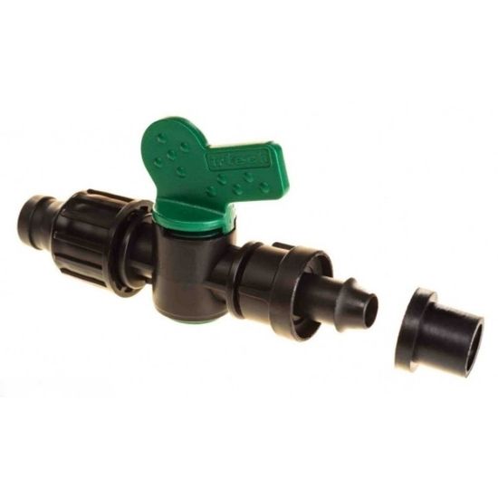 Стартовый кран с поджимом и резинкой