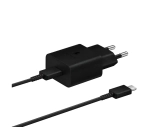 СЗУ Samsung EP-T1510 USB-C с функцией быстрой зарядки 15Вт, черный (EP-T1510XBEGRU)