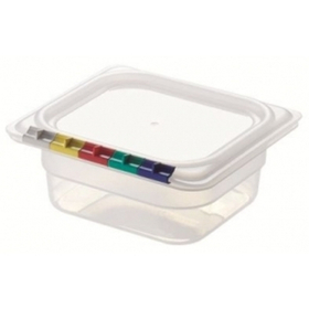 Гастроемкость 1/6 h=65 мм. 1 л. п/п прозрачная Рс (43259)