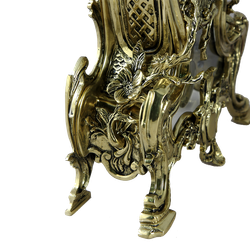 Bello De Bronze Часы Конша с маятником, золото