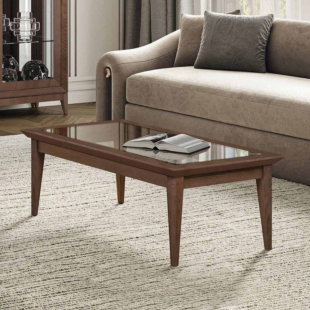 МОДЕНА Стол журнальный (орех Мокко)