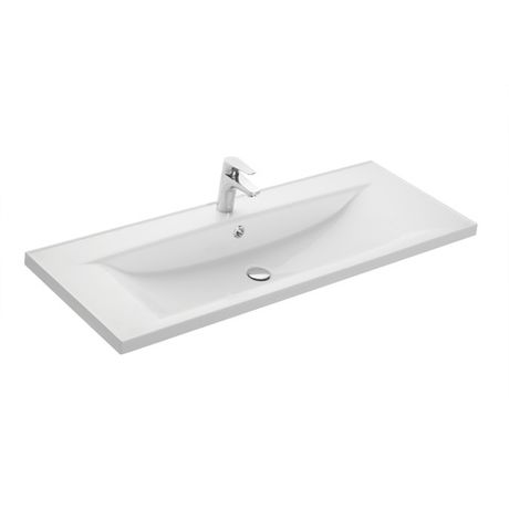 Раковина в ванную из литого мрамора AQUATON Айрис М 120