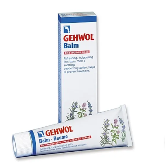Тонизирующий бальзам Геволь для сухой кожи ног