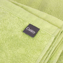 Махровое полотенце Life Style 7007 Uni салатовое от Cawo Германия