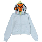 A Bathing Ape Bathing Ape Sweatshirts Cardigan Cotton Moderate No Fleece Lined Regular Sleeve Zip Closure 2m30 215 301 синий