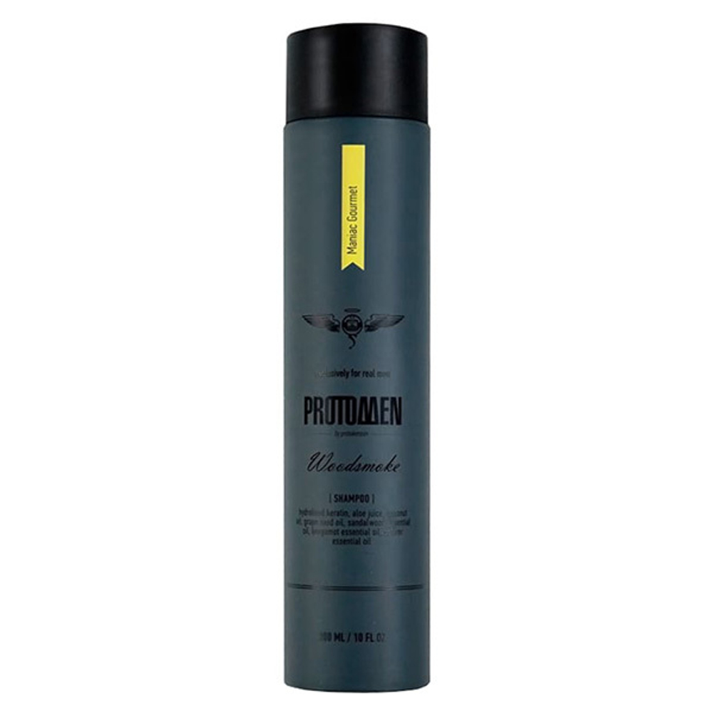 Мужской шампунь для душа Protokeratin Woodsmoke Shampoo 300мл